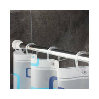 Телескопическая штанга RIDDER d 25 мм, 70-115 см, хром 55100