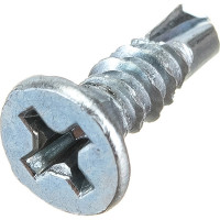 Оконный саморез Госкреп белые, сверло, 3.9х13 мм, 40 шт. 1-0021720