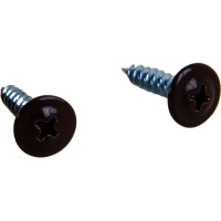 Саморезы с пресс-шайбой Госкреп 4.2х19 мм, коричневые, RAL8017, 30 шт. 1-0017360