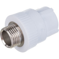 Муфта КРОСС PPRC комб. 20х1/2 нар. 62728