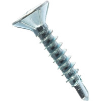 Оконный саморез Госкреп белые, сверло, 3.9х19 мм, 500 шт. 1-0021670