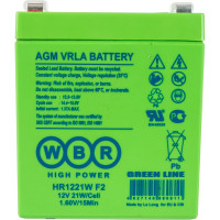 Аккумулятор для ИБП WBR  HR1221W F2 12В 5,6 Ач УТ-00000254