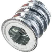 Мебельная гайка-штифт ЕВРОПАРТНЕР Zn М6х10х12 10шт. 6 2423 1