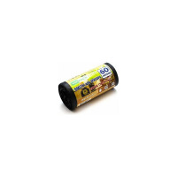 Мешки для мусора MIRPACK PREMIUM+ 60 л, в рулоне 30 шт, ПСД, 20 мкм, размер 60х70 см, черные 6030150