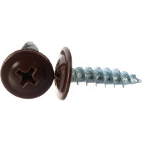 Саморезы с пресс-шайбой Госкреп 4,2х16мм коричневые RAL8017 35 шт., подвес 1-0017310