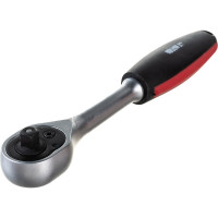 Трещотка ABTOMTOOL РROFFI 1/4, 72 зуб, 145 мм, CrV 54450