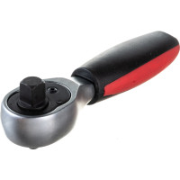 Трещотка ABTOMTOOL РROFFI 1/4+3/8, 72 зуб, 140мм, mini, CrV 54470
