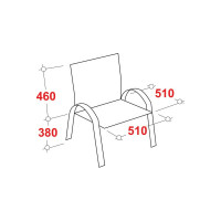 Стул Easy Chair BNTQСтул Echair-805 VP кожзам черный, хром 478753