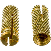 Латунный анкер цанга с насечками BEFAST М8/10x28, 100 шт. LAZ08100S