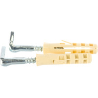 Крюк-шуруп ЕВРОПАРТНЕР L-обр. Zn d5,1хL40 мм, под крест, 2 шт. 13 3004 1