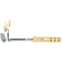 Крюк-шуруп ЕВРОПАРТНЕР L-обр. Zn d5,8хL65 мм, под крест, 2 шт. 13 3006 1