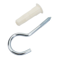 Крюк-шуруп ЕВРОПАРТНЕР Zn d4,1хL60 в компл. c дюбелем MULTI 8x32 4шт. MP 312 17