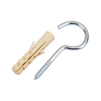 Крюк-шуруп ЕВРОПАРТНЕР Zn d4,1хL60 мм 6 шт. 13 0634 1