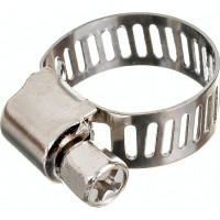 Обжимной хомут для шланга MasterProf оцинкованный, 1/2", 10 шт. ДС.030034.10