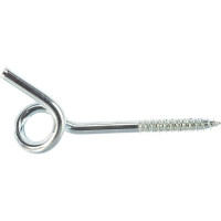 Завитой крюк-шуруп ЕВРОПАРТНЕР Zn d6,2х80 мм 2 шт. 13 3013 2