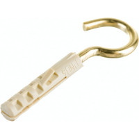 Крюк-шуруп ЕВРОПАРТНЕР латунир. d2,8хL25 мм 3 шт. 13 4823 1