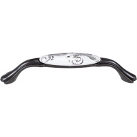Ручка-скоба Brante RS.1433.128.BK керамика-чёрный никель 107171