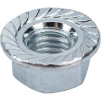 Гайка Tech-Krep/Zitar DIN6923 шестигранная оцинкованная с фланцем М10 18 шт - пакет 141610