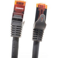 Шнур NIKOMAX S/FTP, 4 пары, категория 6a, 7х0, 135 мм, светло-серый, 3м NMC-PC4SA55B-ES-030-C-GY