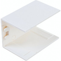 Соединитель EKF PROxima Plast, белый 4шт conw-25-25x4