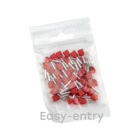 Штыревой втулочный наконечник EKF НШвИ(2) 1,0-10, 50 шт nhvi2-1.0-10