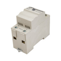Реле напряжения EKF Basic сквозное подкл. rvb-40a