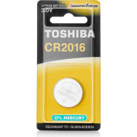 Элемент питания литиевый Toshiba CR-2016 1/card 10/box упаковка 10 шт 871