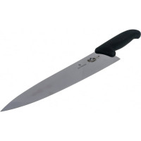 Разделочный нож Victorinox Fibrox, лезвие 25 см, черный, 5.2003.25
