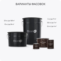 Грунт-эмаль по ржавчине Elcon с молотковым эффектом зеленая 2кг 00-00461432