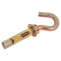 Анкерный болт с крюком Стройметиз 10х50 уп. 2 шт европодвес 2530021