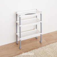 Узкая этажерка Полимербыт Флер 4 секции 4338400 433840000