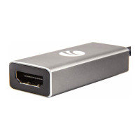 Aдаптер VCOM USB 3.1 Type-C/m --HDMI A/f 4K@60Hz, Aluminum Shell, CU423T