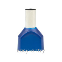 Штыревой втулочный изолированный наконечник EKF НШвИ(2) 16,0-14 50 шт PROxima nhvi2-16.0-14