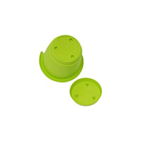 Цветочный подвесной горшок Протэкт Respana Hook салатовый ГЦ-24/20 сал