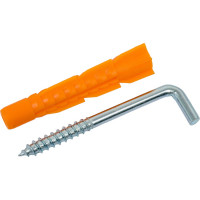 Шуруп-костыль Стройметиз 6,0х75 с унив.дюбелем 10х61, уп.2 шт. европодвес 2930431