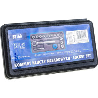 Набор инструментов TOYA 1/4" 4-13мм 16 предметов 58160