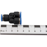 Тройник цанговый прямой соединительный (6-6-6 мм) SHPI PY 06