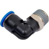 Фитинг цанговый угловой с наружной резьбой 1/2M для трубки диаметром 12 мм SHPI PL 12-R04