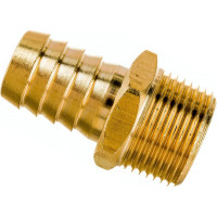 Штуцер с наружной резьбой 3/4M для шланга с внутренним диаметром 19 мм SHPI P-24-3