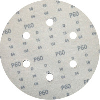 Круг шлифовальный на липучке siaone 1944 (5+1 шт; 150 мм; 6 отверстий; P60) sia Abrasives so6-150-6-060