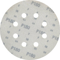 Круг шлифовальный на липучке siaone 1944 (5+1 шт; 125 мм; 8 отверстий; P180) sia Abrasives so6-125-8-180