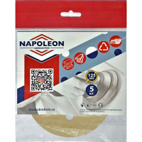 Круг шлифовальный на липучке PAPER GOLD (5 шт; 125 мм; 8 отверстий; P220) NAPOLEON npg5-125-8-220