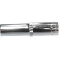 Головка торцевая глубокая 12-гранная (14 мм; 1/2DR) ROSSVIK SD121214