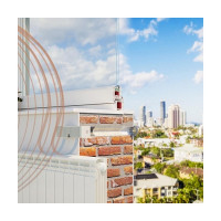 Стеновой приточный вентиляционный клапан NORVIND OPTIMA NEW, d65mm, 13 м3/ч NV2OPT1