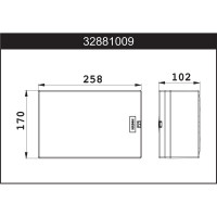 Бокс для открытой установки Nilson ЩРН 9 QUANTUM 32881009