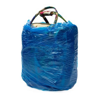 Стрейч пленка первый сорт ПАКПОЛИМЕР синяя 500мм 950гр 23мкм