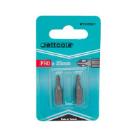 Насадка магнитная для больших нагрузок (2 шт; 25 мм; PH0) Jettools W2-11-0250-2