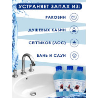 Биопрепарат для прочистки труб, устранения запахов, улучшения работы септиков и ЛОС Ликвазим 1л L1L2020VI L01LHK2021