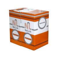 Кабель Netlink NL-CU FTP 4PR STANDART 24 AWG CAT5e 305м ВНУТРЕННИЙ БЕЛЫЙ УТ000002703
