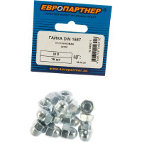 Колпачковая гайка ЕВРОПАРТНЕР DIN1587 ZN M8 16шт. 12 0462 1